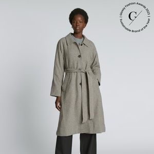 Everlane Italian ReWool Trench